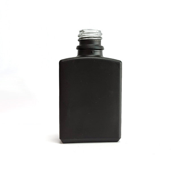 15ml Square Black Glass