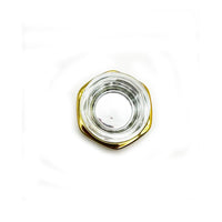 9ml Gold Hex Concentrate Jar