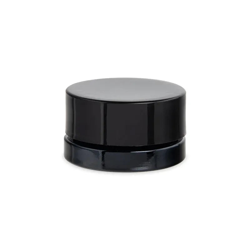 5ml child-resistant UV-protected glass concentrate jar