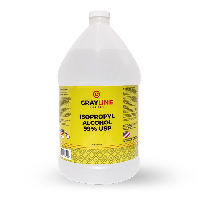 Gray Line Supply UltraPure 99% Isopropyl Alcohol - Your Ultimate Cleaning Companion